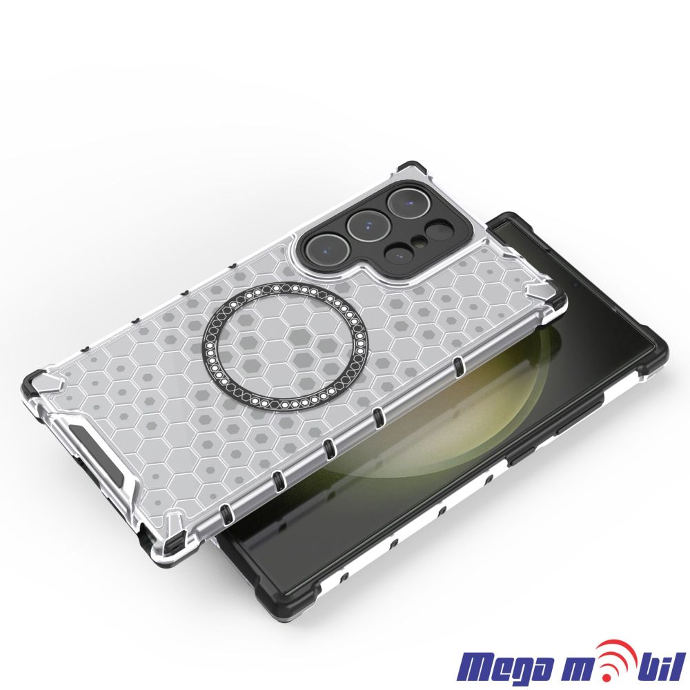 Futrola Samsung S24 Ultra Hexagon transparent